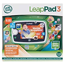 The colorful pictuer of a LeapPad 3, fun learning tablet.