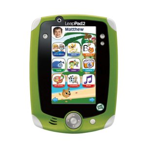 Best kids tablet reviews. The colorful illustration of a LeapPad Explorer 2, fun learning tablet.