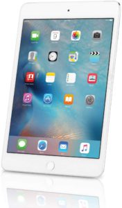 The picture of a Apple IPad mini 4, tablet.