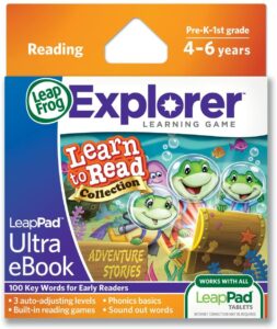 LeapFrog LeapPad Ultra eBook Learn-to-Read Collection.  Kids Early Learning Activities-LeapFrog 5 Great Tips