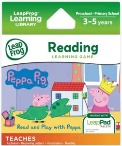 LeapFrog LeapPad Read & Play With Peppa. Early Learning Activities for Toddlers Enlists The LeapFrog LeapPad Learning Path