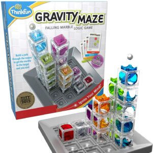 The ThinkFun Gravity Maze Marble Run Logic Game. The Best Coding Toys for Kids-Early Preschool Learning Systems